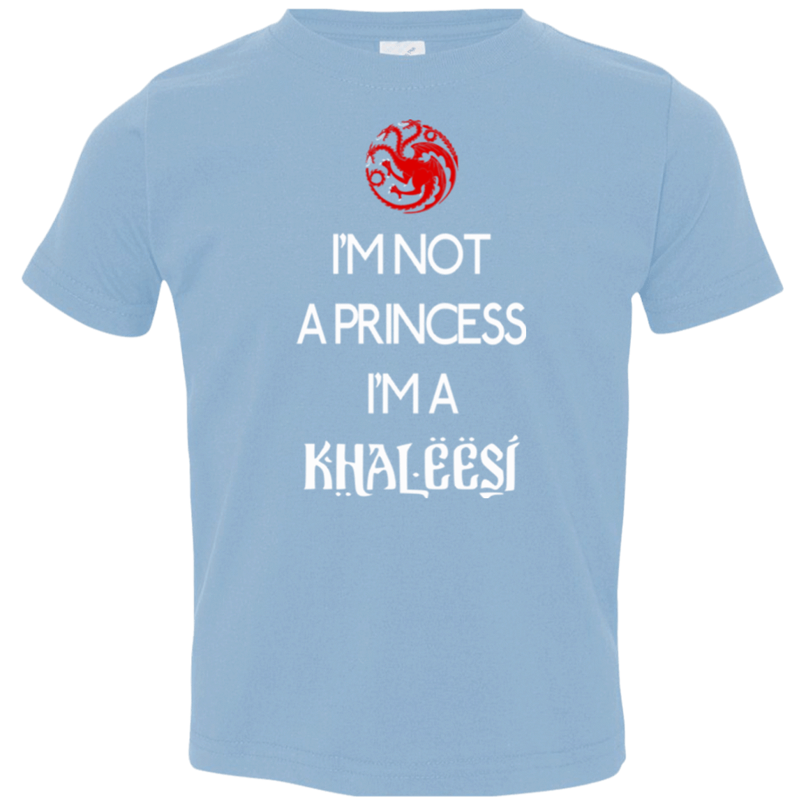 T-Shirts Light Blue / 2T Princess Khaleesi Toddler Premium T-Shirt