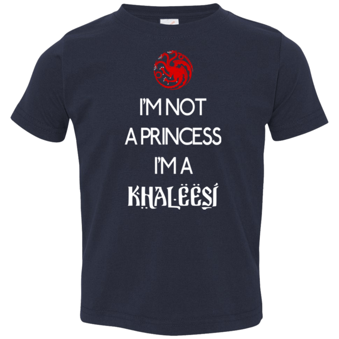 T-Shirts Navy / 2T Princess Khaleesi Toddler Premium T-Shirt