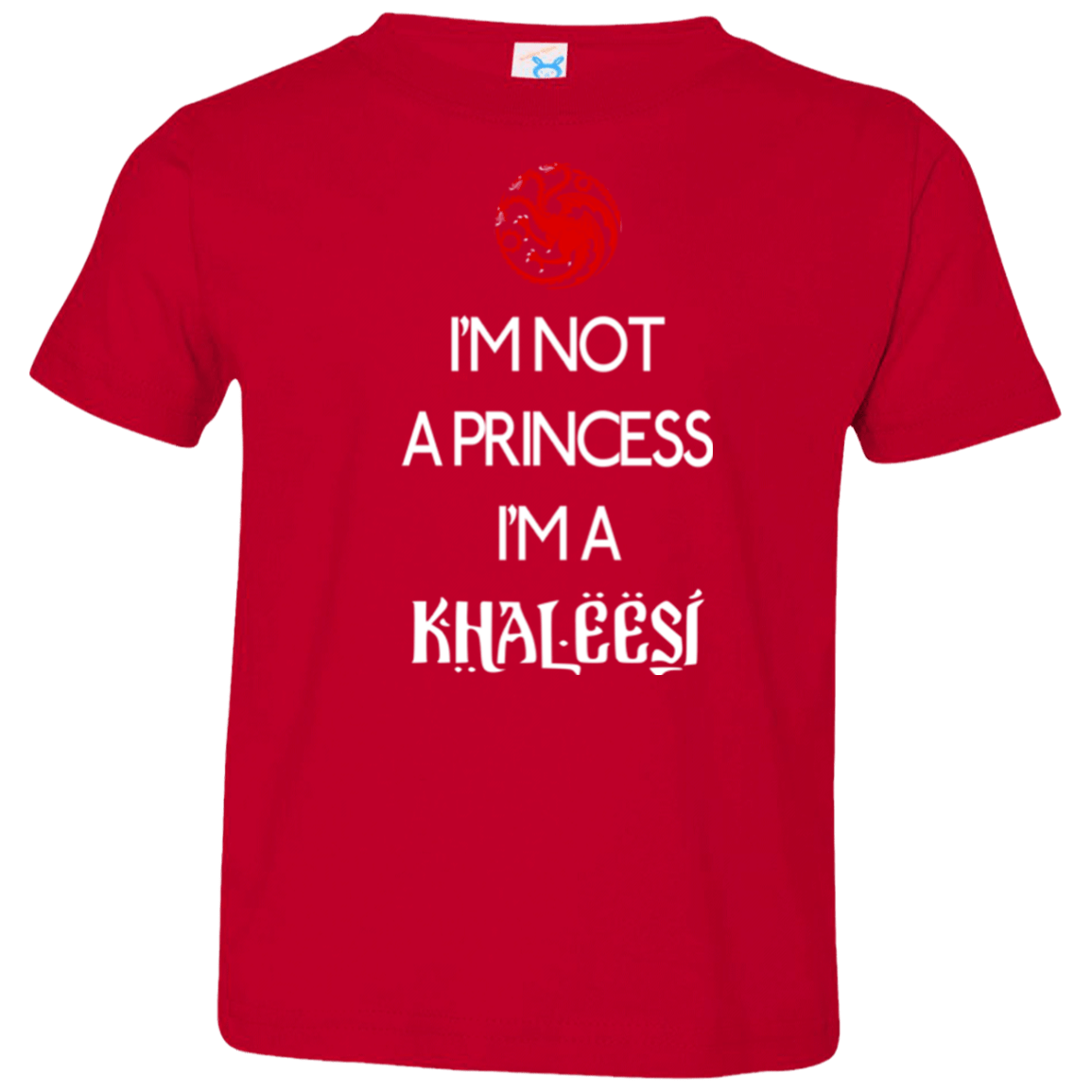 T-Shirts Red / 2T Princess Khaleesi Toddler Premium T-Shirt