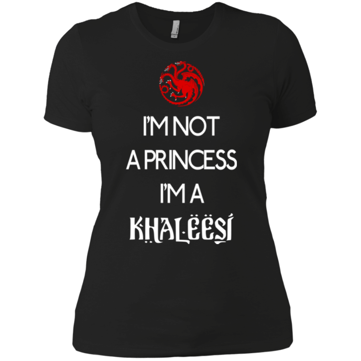 T-Shirts Black / X-Small Princess Khaleesi Women's Premium T-Shirt