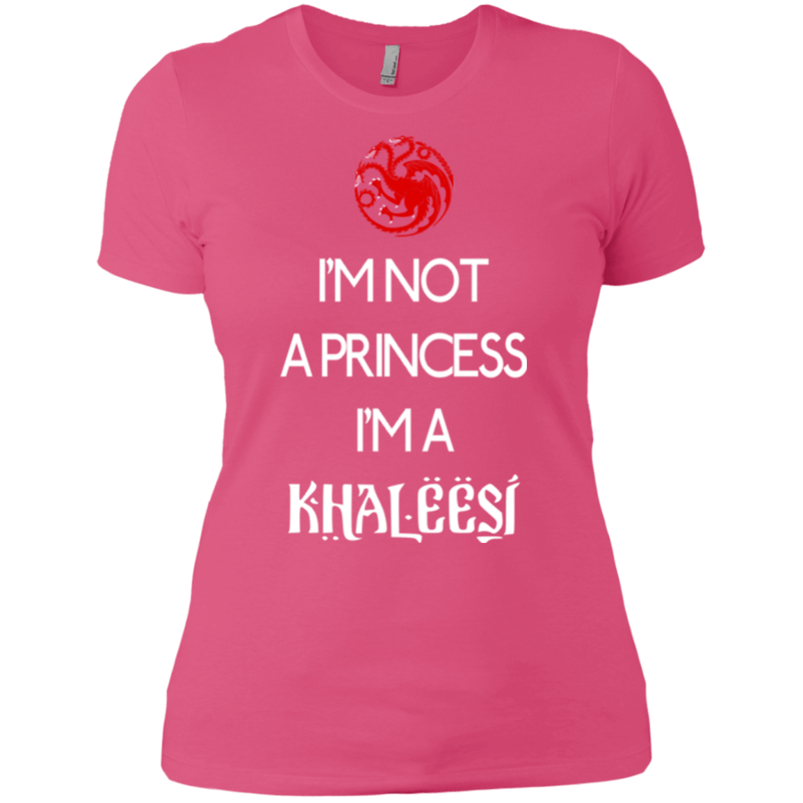 T-Shirts Hot Pink / X-Small Princess Khaleesi Women's Premium T-Shirt