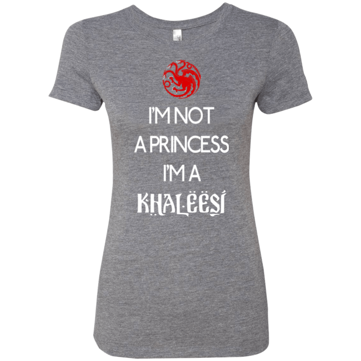 T-Shirts Premium Heather / Small Princess Khaleesi Women's Triblend T-Shirt
