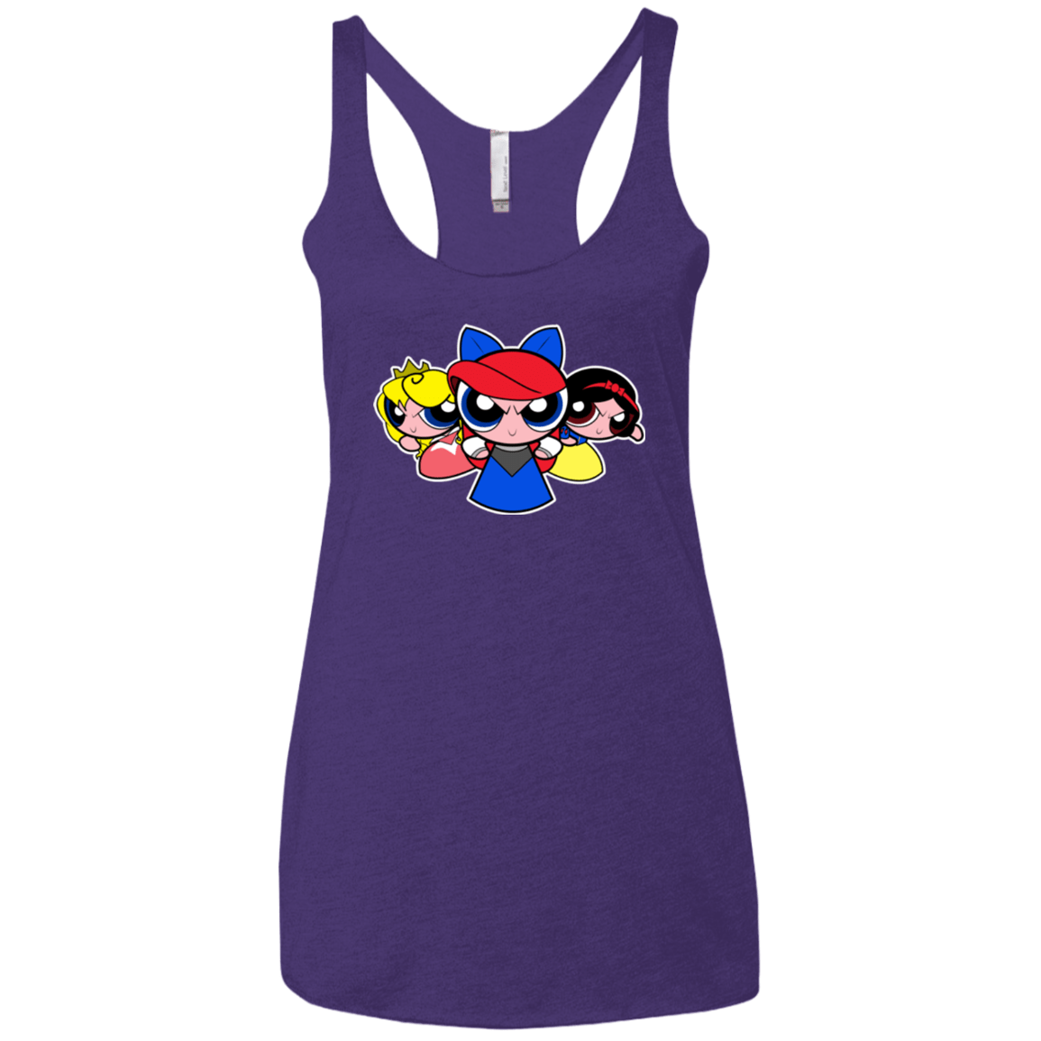 Princess Puff Girls Women's Triblend Racerback Tank