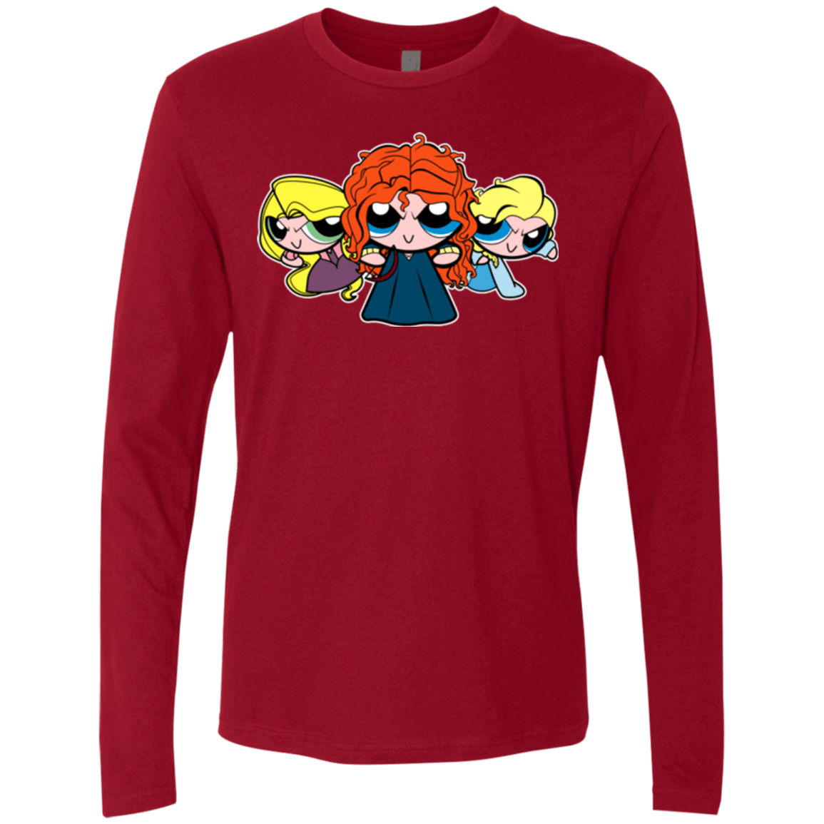 T-Shirts Cardinal / Small Princess Puff Girls2 Men's Premium Long Sleeve