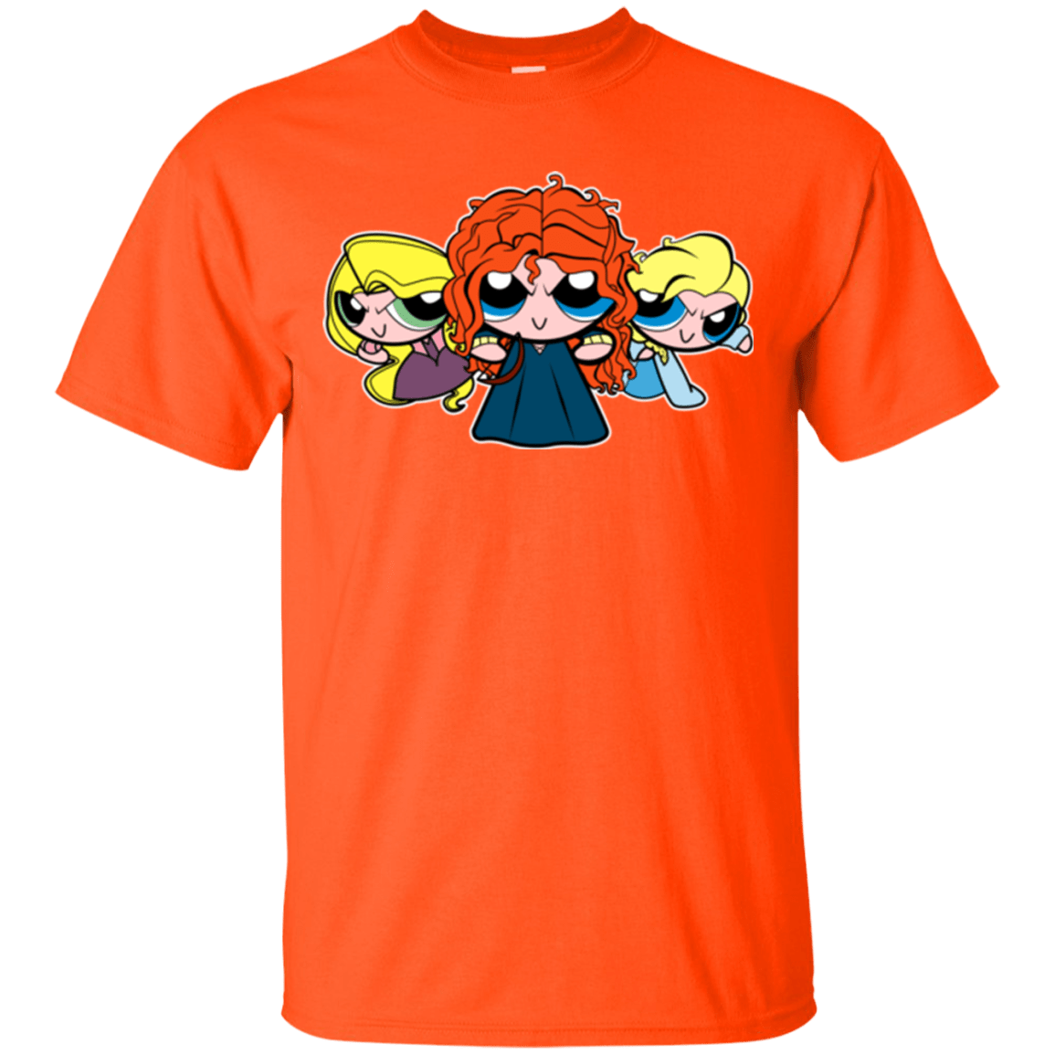 T-Shirts Orange / Small Princess Puff Girls2 T-Shirt
