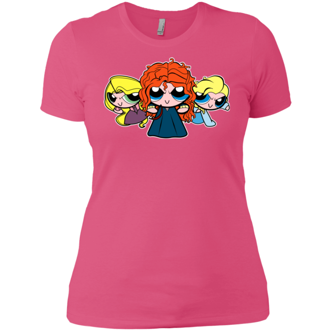 T-Shirts Hot Pink / X-Small Princess Puff Girls2 Women's Premium T-Shirt