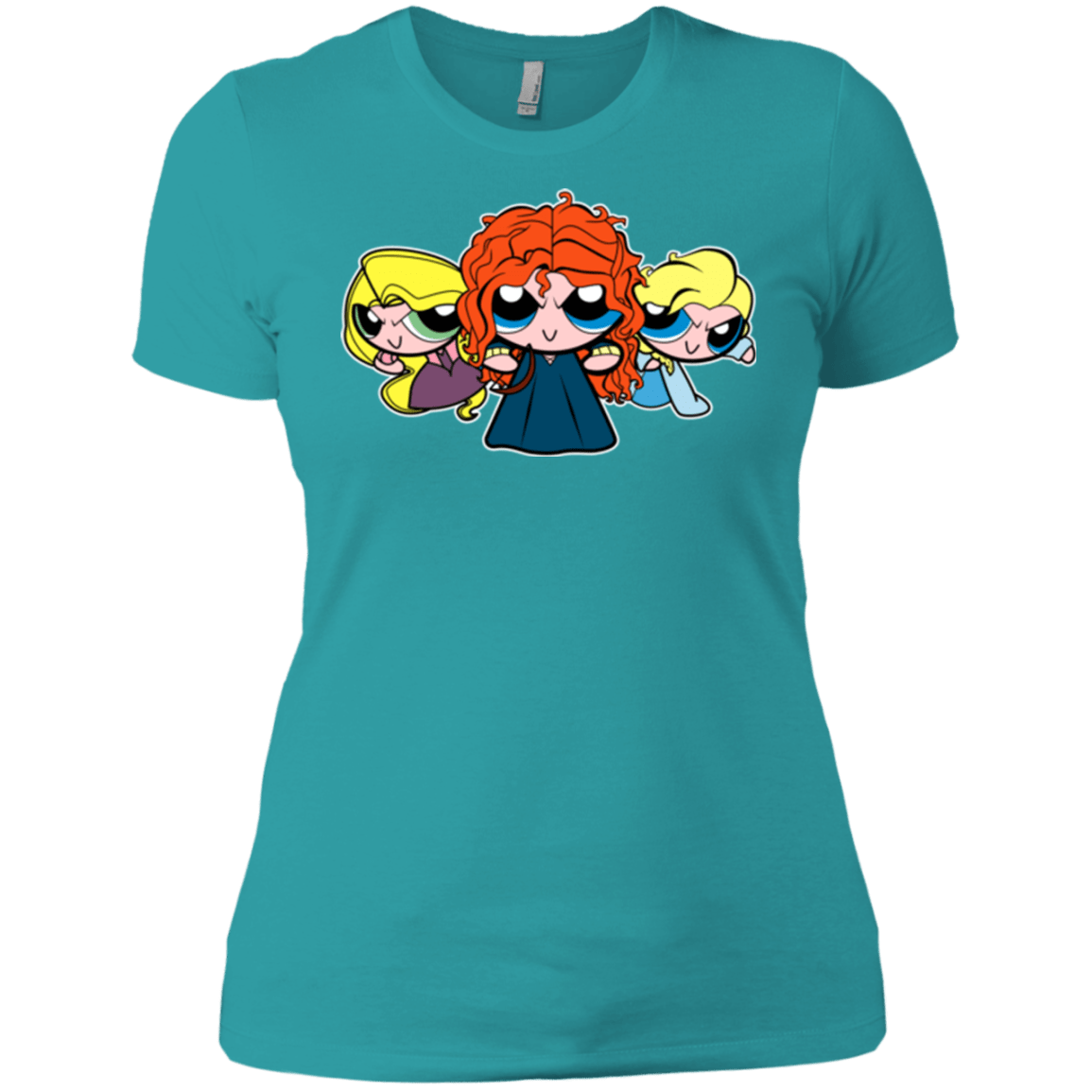 T-Shirts Tahiti Blue / X-Small Princess Puff Girls2 Women's Premium T-Shirt