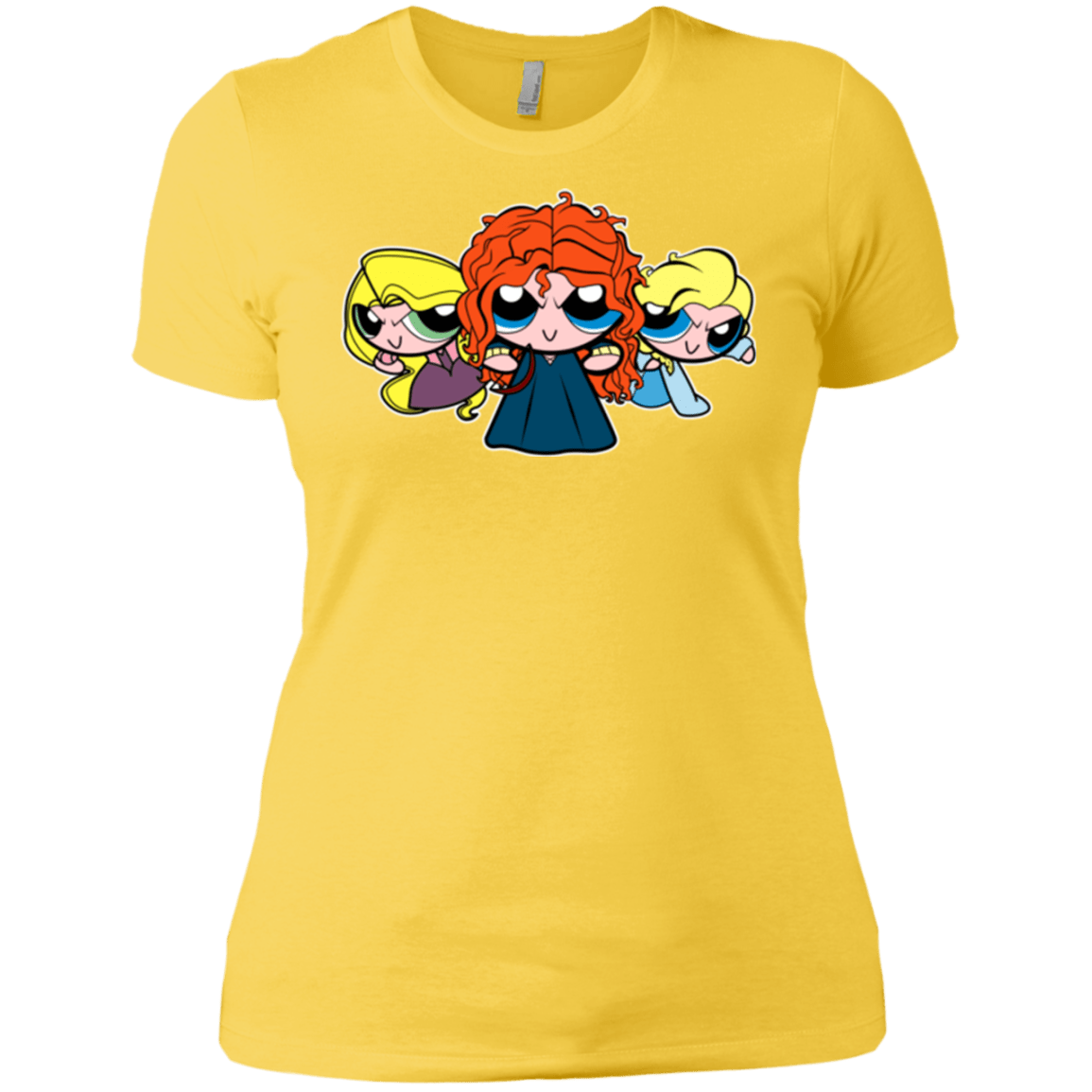 T-Shirts Vibrant Yellow / X-Small Princess Puff Girls2 Women's Premium T-Shirt
