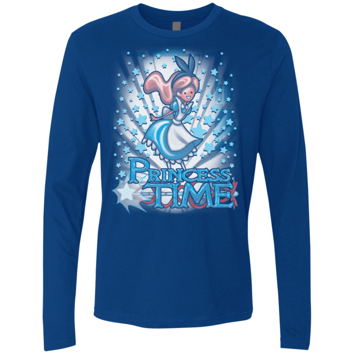 Princess Time Alice Men's Premium Long Sleeve