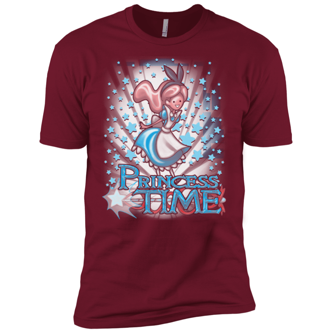 T-Shirts Cardinal / X-Small Princess Time Alice Men's Premium T-Shirt