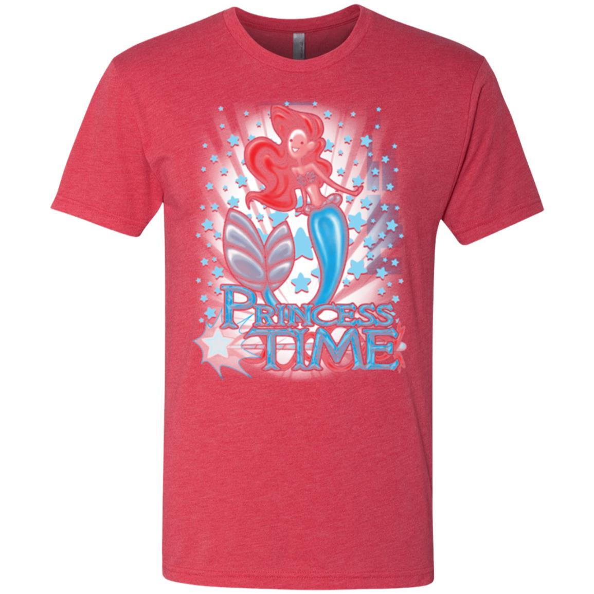 T-Shirts Vintage Red / Small Princess Time Ariel Men's Triblend T-Shirt