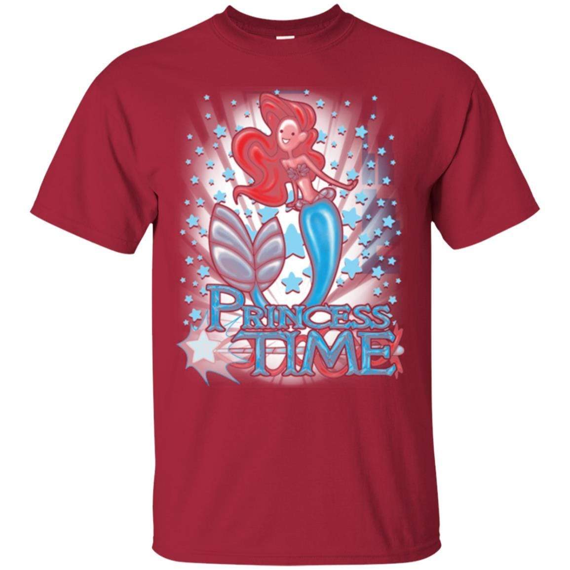 T-Shirts Cardinal / Small Princess Time Ariel T-Shirt