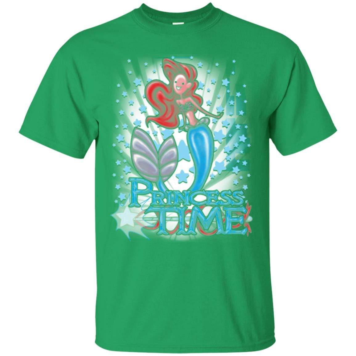 T-Shirts Irish Green / Small Princess Time Ariel T-Shirt