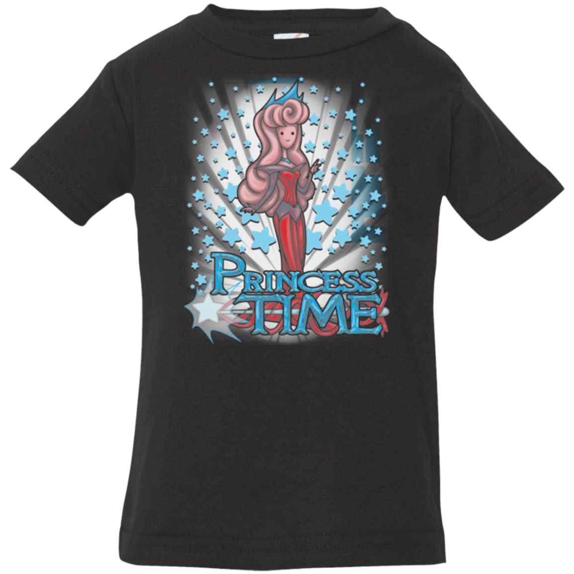 T-Shirts Black / 6 Months Princess Time Aurora Infant Premium T-Shirt
