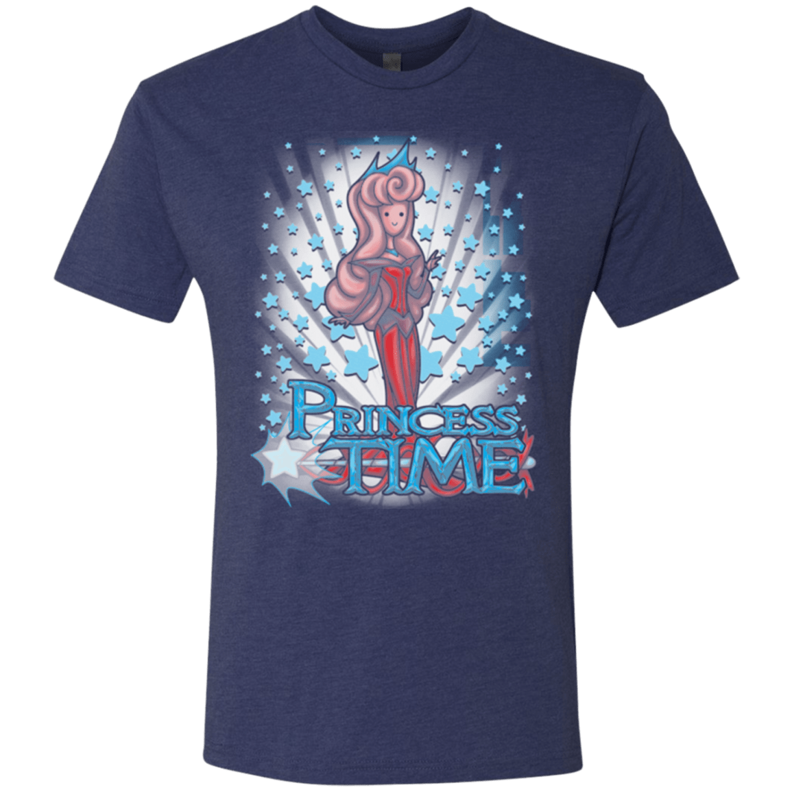 T-Shirts Vintage Navy / Small Princess Time Aurora Men's Triblend T-Shirt