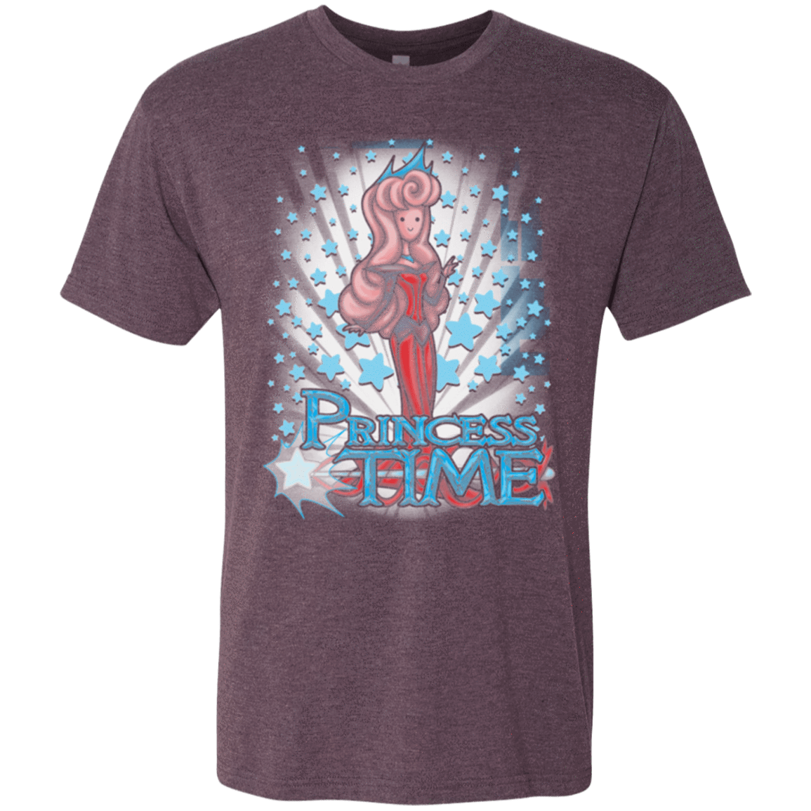 T-Shirts Vintage Purple / Small Princess Time Aurora Men's Triblend T-Shirt