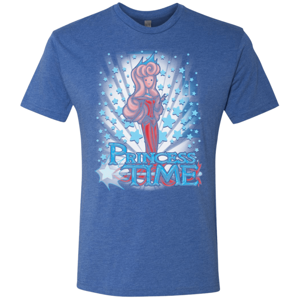 T-Shirts Vintage Royal / Small Princess Time Aurora Men's Triblend T-Shirt