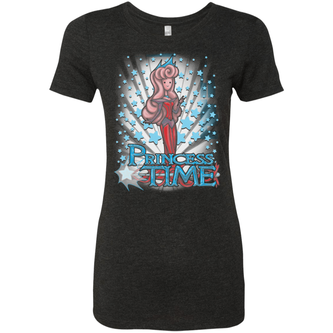 T-Shirts Vintage Black / Small Princess Time Aurora Women's Triblend T-Shirt