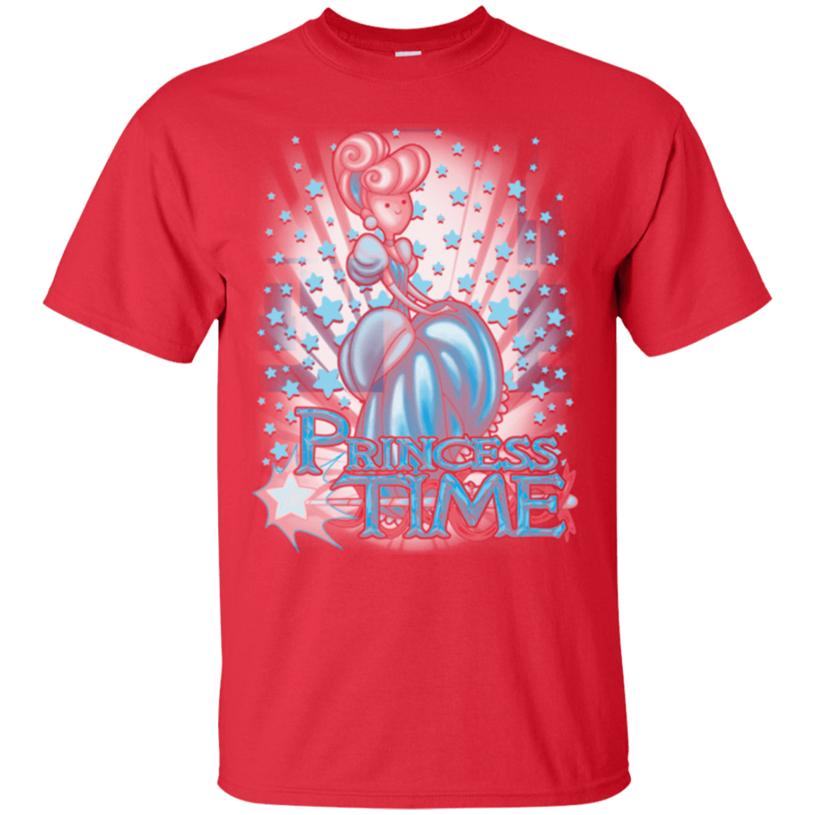 T-Shirts Red / Small Princess Time Cinderella T-Shirt
