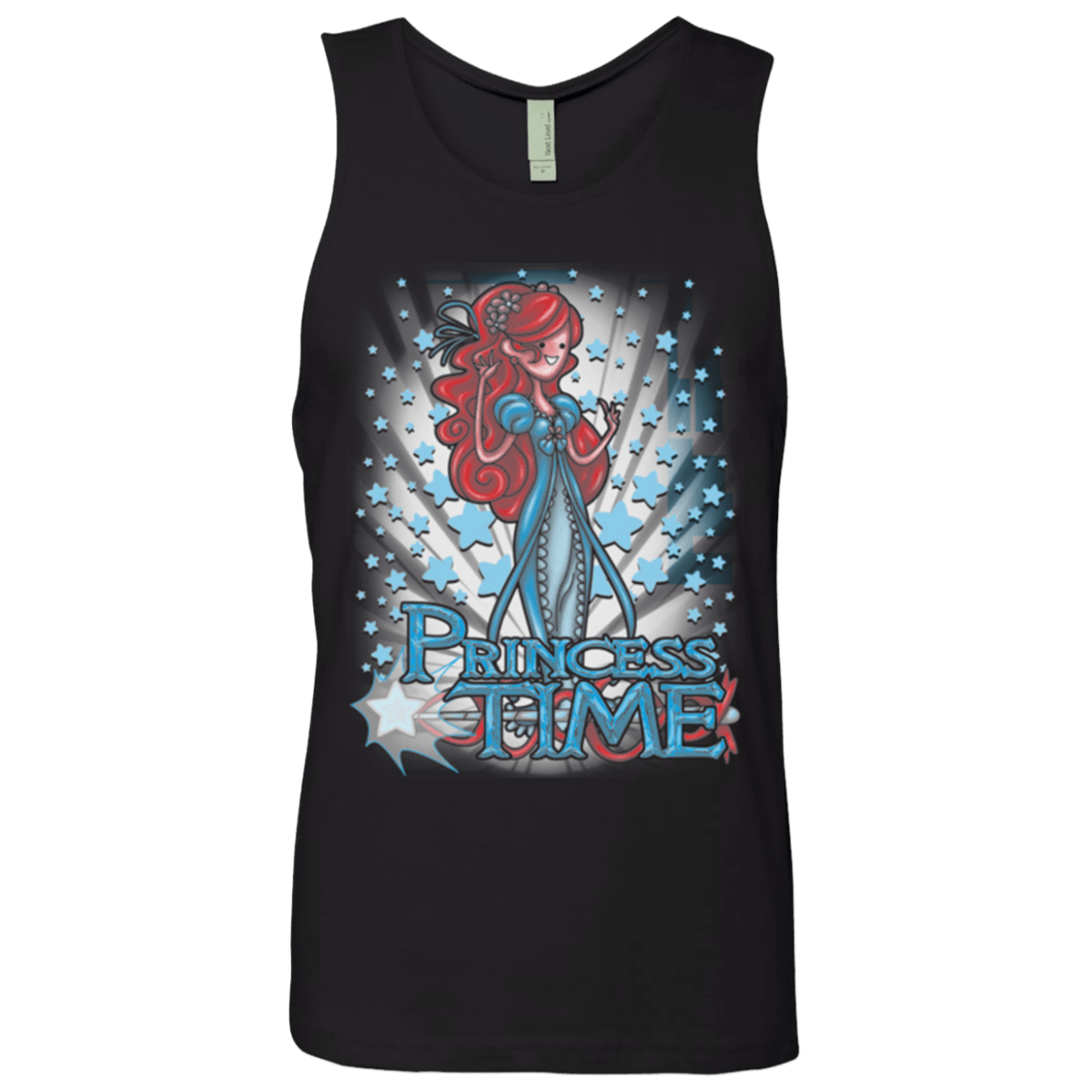 T-Shirts Black / Small Princess Time Giselle Men's Premium Tank Top