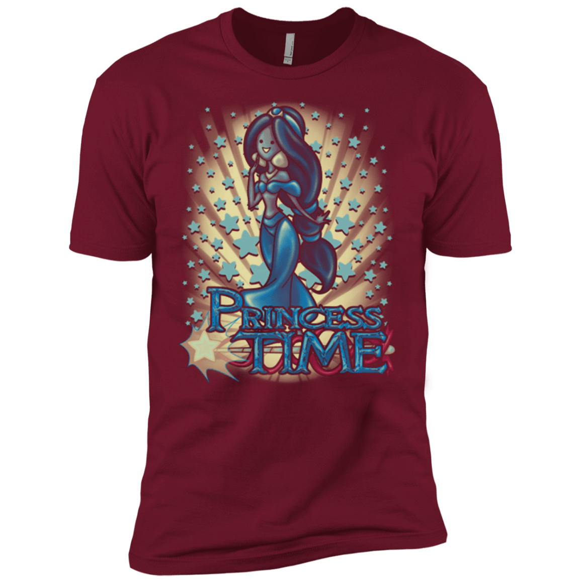 T-Shirts Cardinal / X-Small Princess Time Jasmine Men's Premium T-Shirt