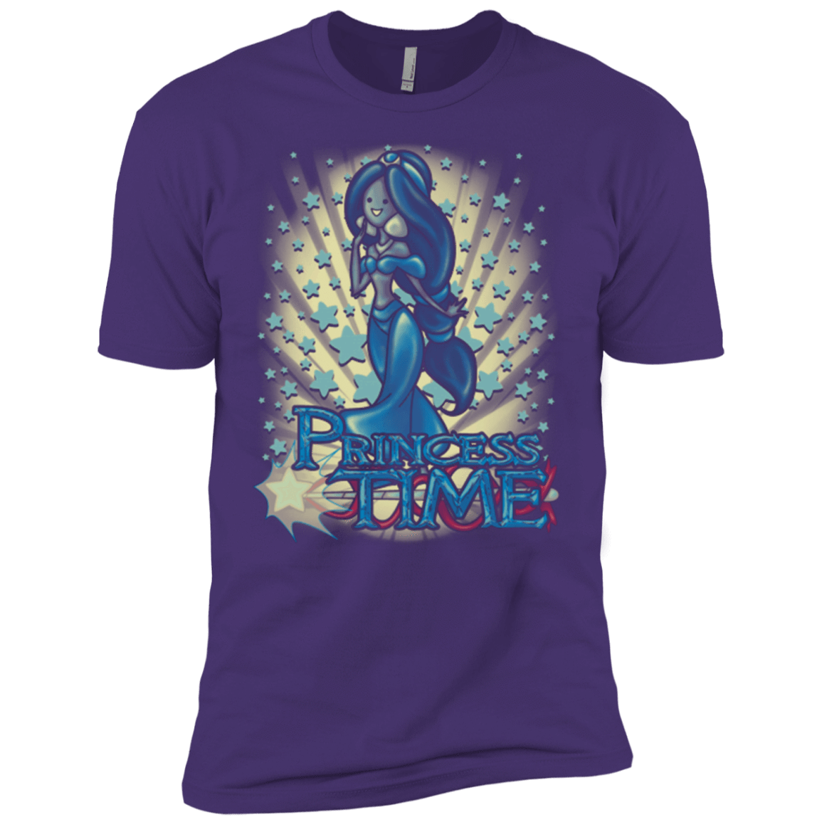 T-Shirts Purple / X-Small Princess Time Jasmine Men's Premium T-Shirt