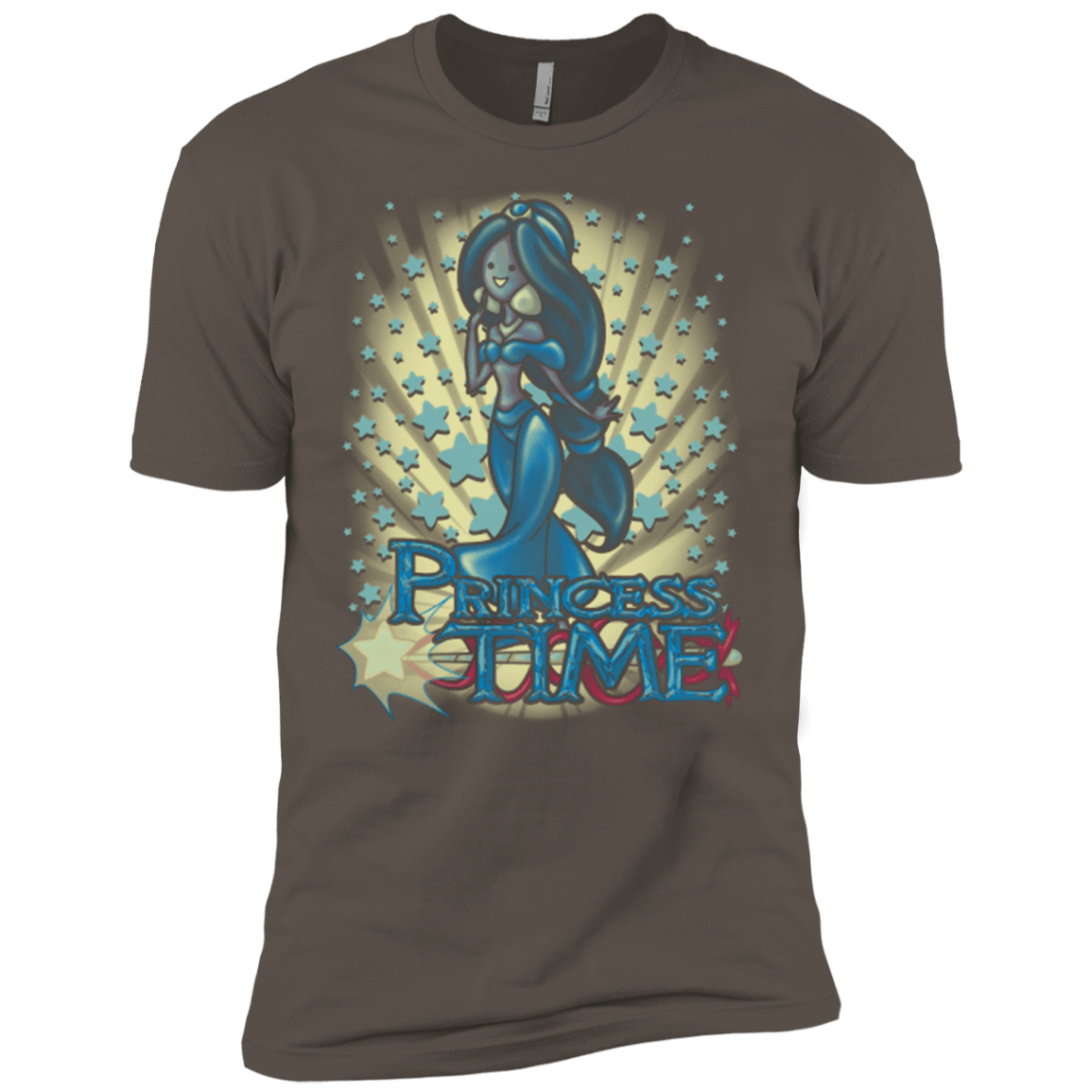 T-Shirts Warm Grey / X-Small Princess Time Jasmine Men's Premium T-Shirt