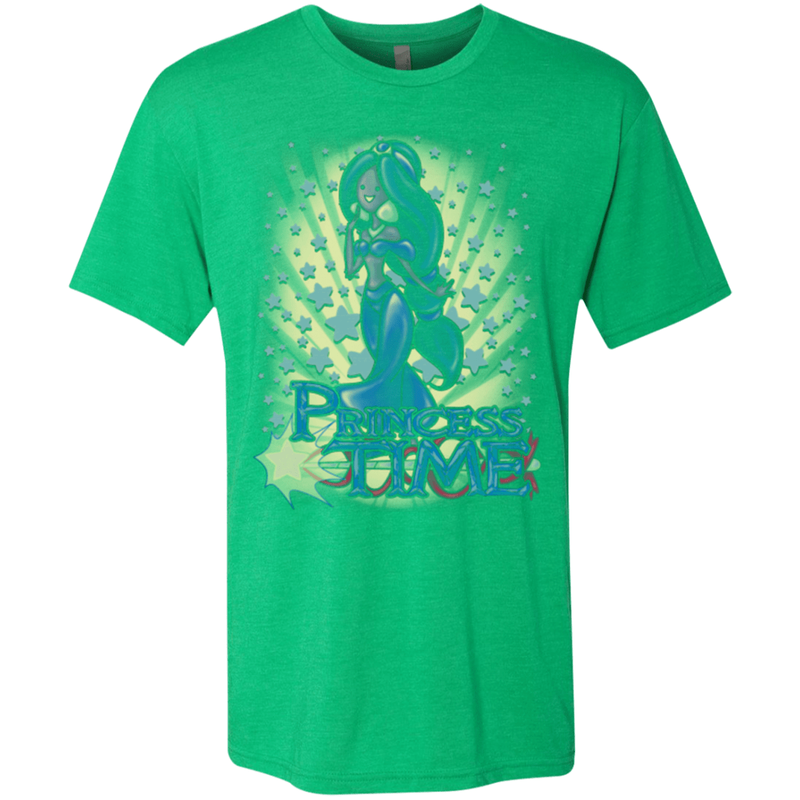 T-Shirts Envy / Small Princess Time Jasmine Men's Triblend T-Shirt