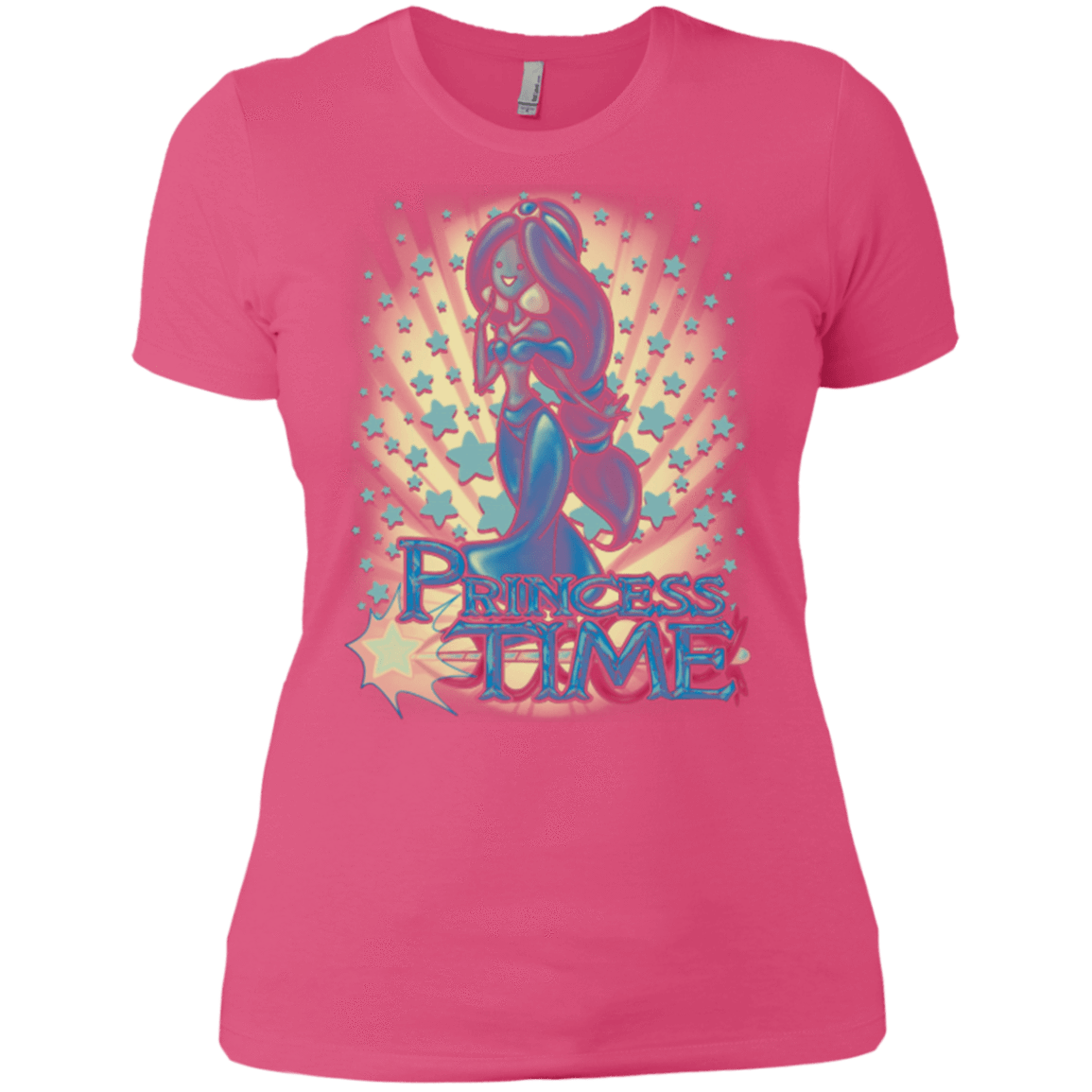 T-Shirts Hot Pink / X-Small Princess Time Jasmine Women's Premium T-Shirt