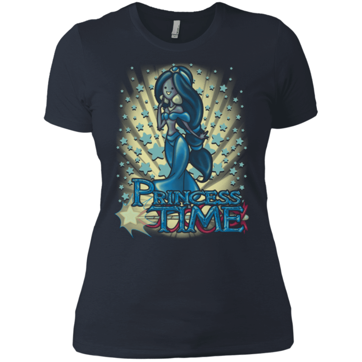 T-Shirts Indigo / X-Small Princess Time Jasmine Women's Premium T-Shirt