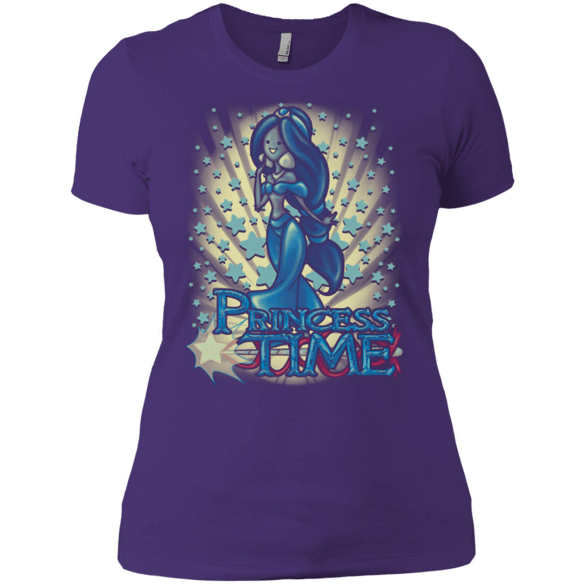 T-Shirts Purple / X-Small Princess Time Jasmine Women's Premium T-Shirt