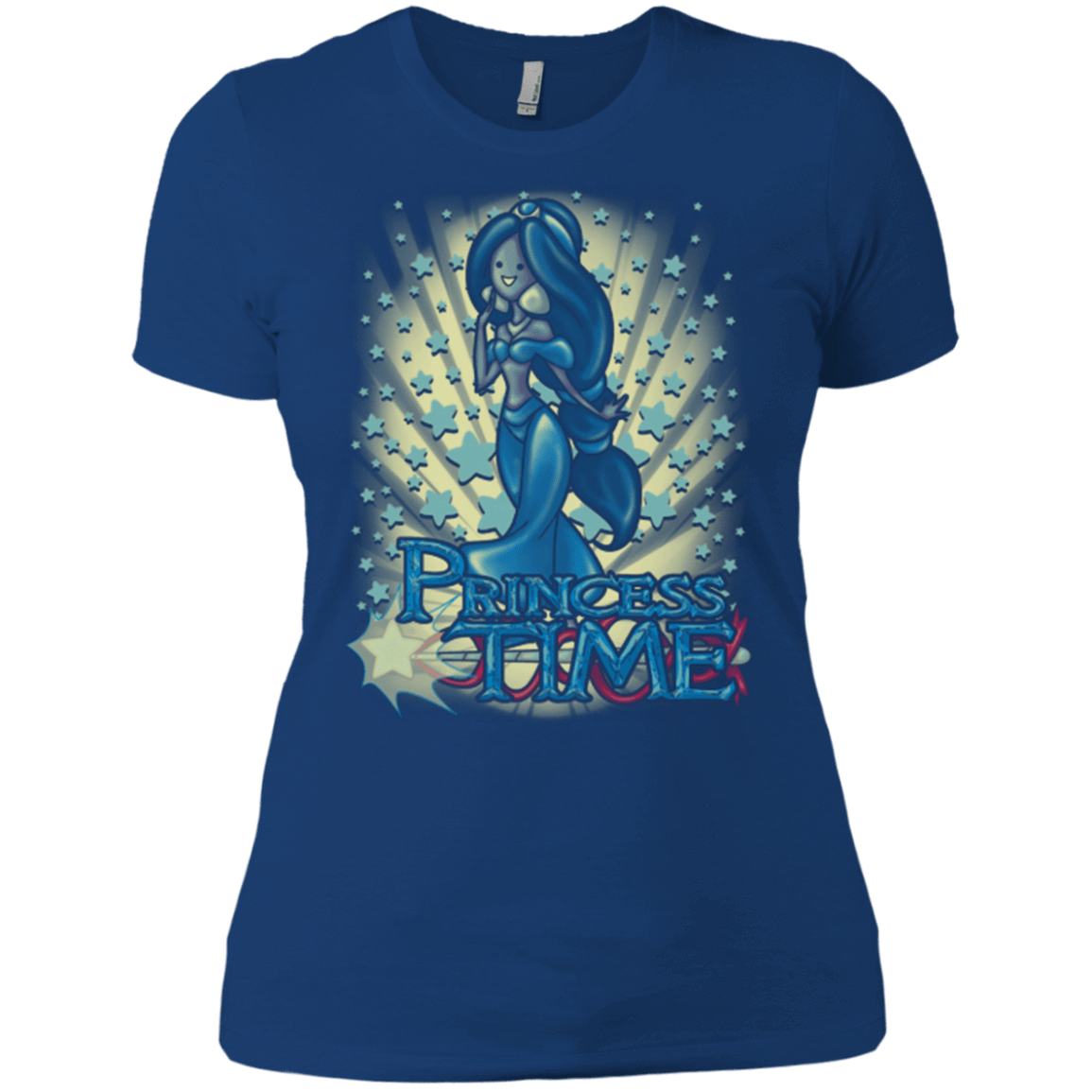 T-Shirts Royal / X-Small Princess Time Jasmine Women's Premium T-Shirt