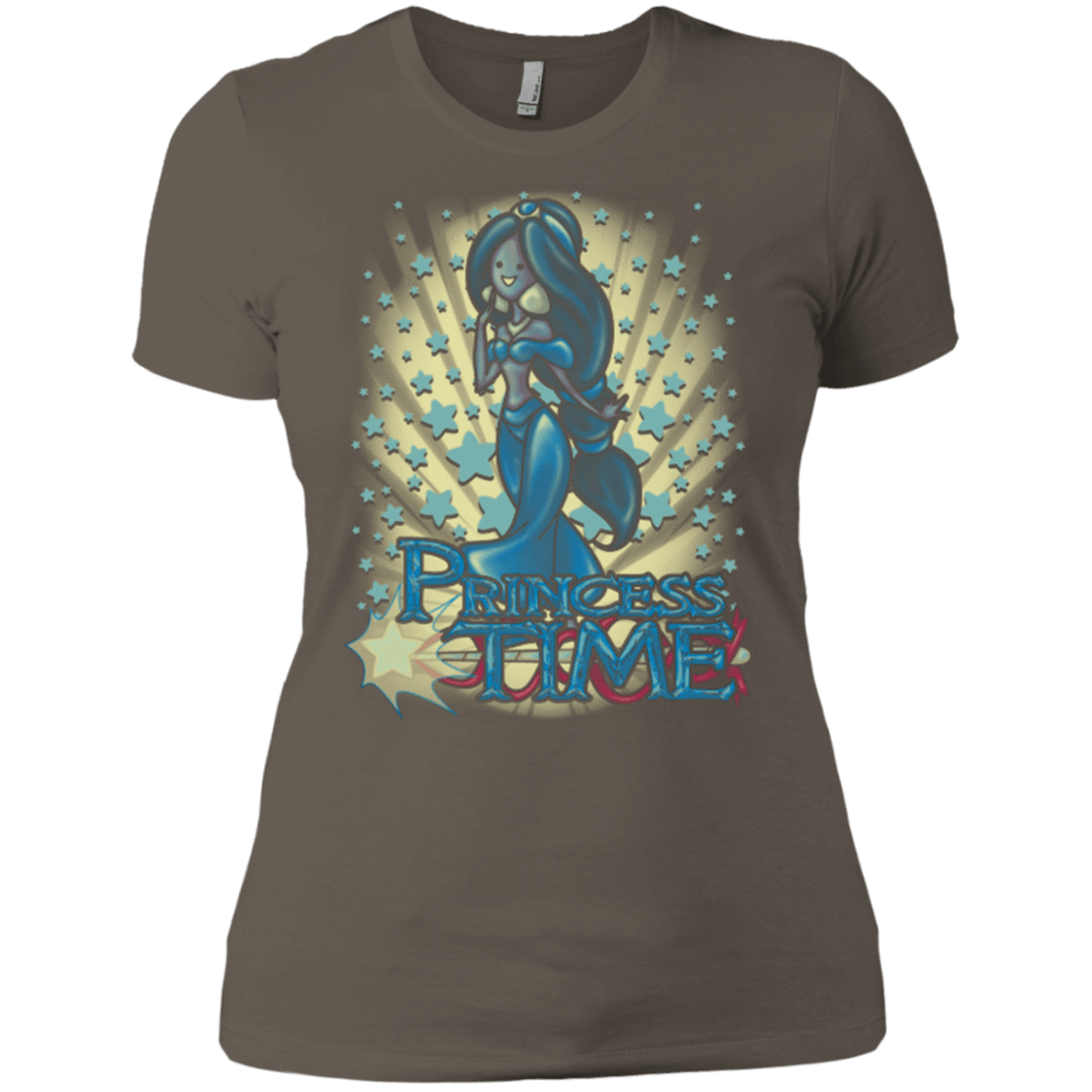 T-Shirts Warm Grey / X-Small Princess Time Jasmine Women's Premium T-Shirt