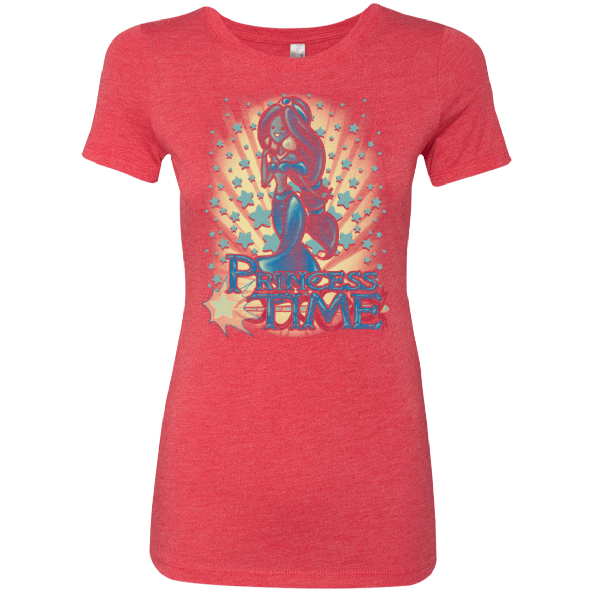 T-Shirts Vintage Red / Small Princess Time Jasmine Women's Triblend T-Shirt