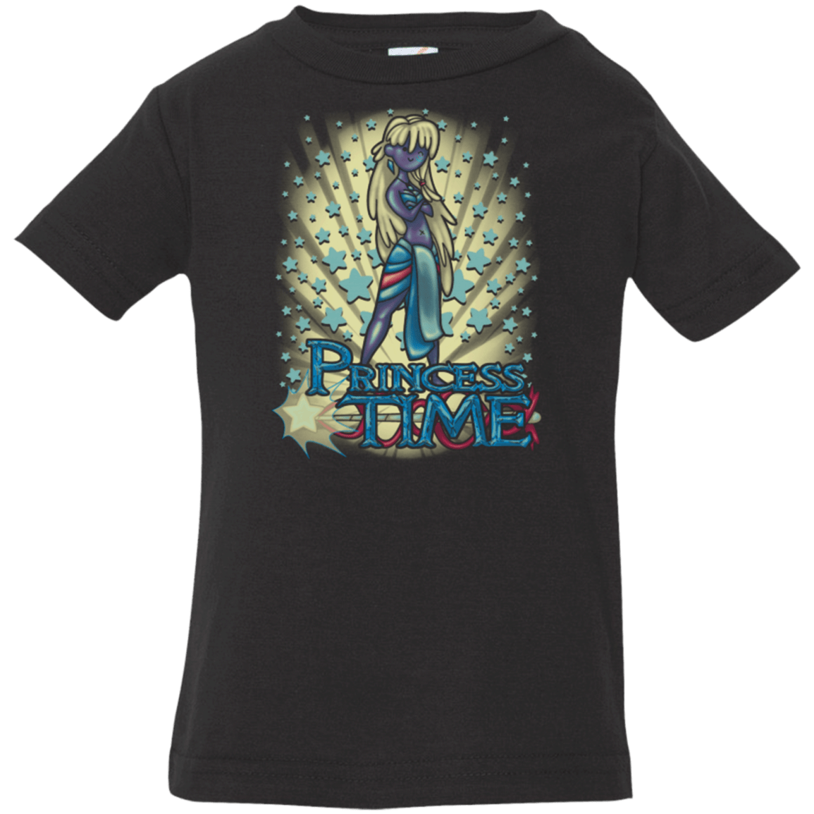 T-Shirts Black / 6 Months Princess Time Kida Infant Premium T-Shirt