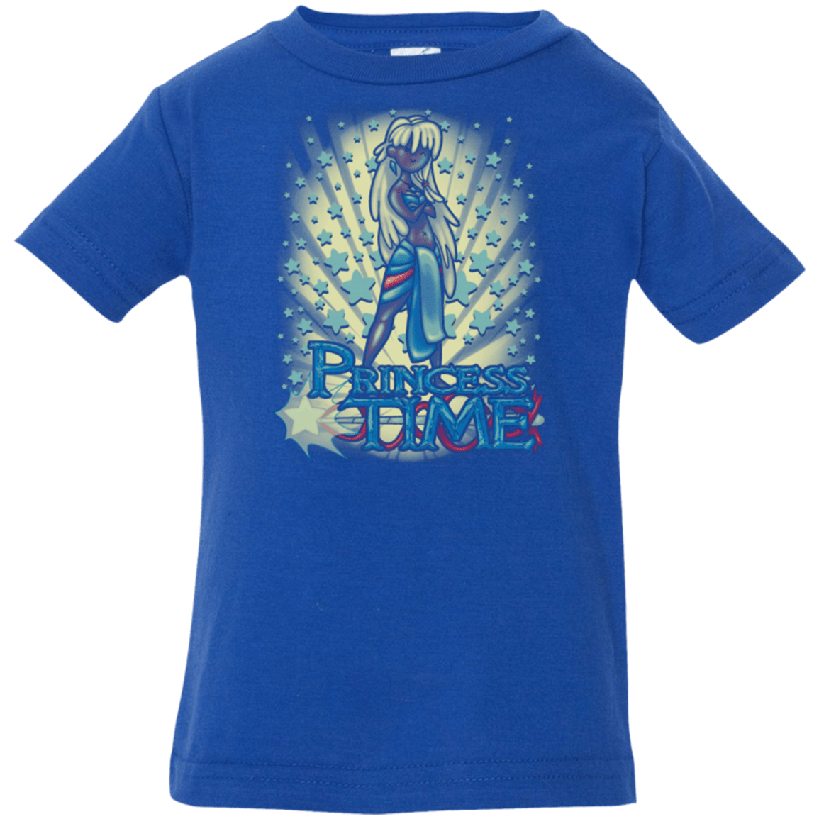 T-Shirts Royal / 6 Months Princess Time Kida Infant Premium T-Shirt