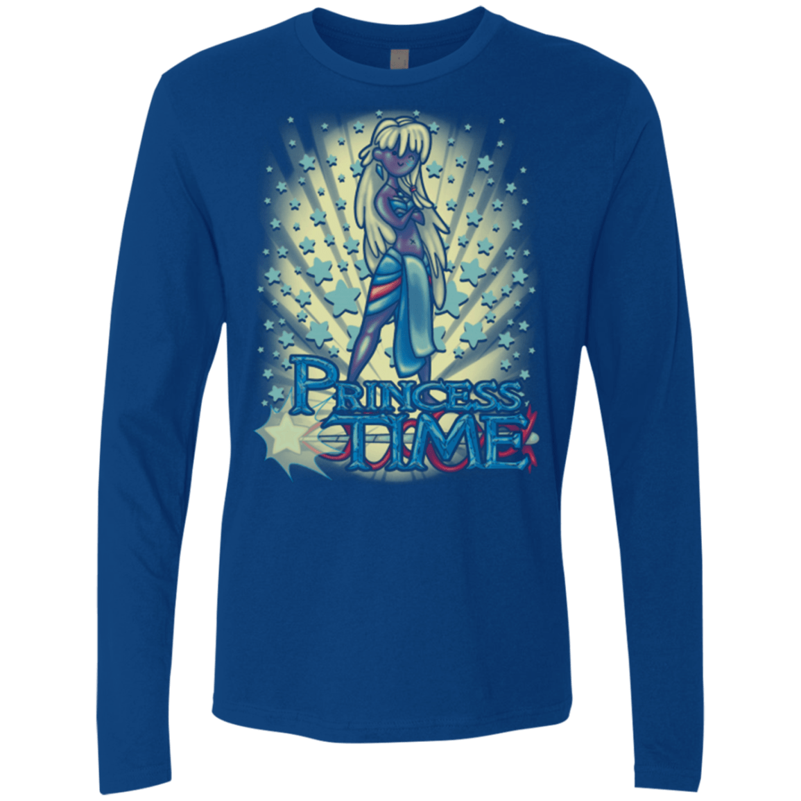T-Shirts Royal / Small Princess Time Kida Men's Premium Long Sleeve