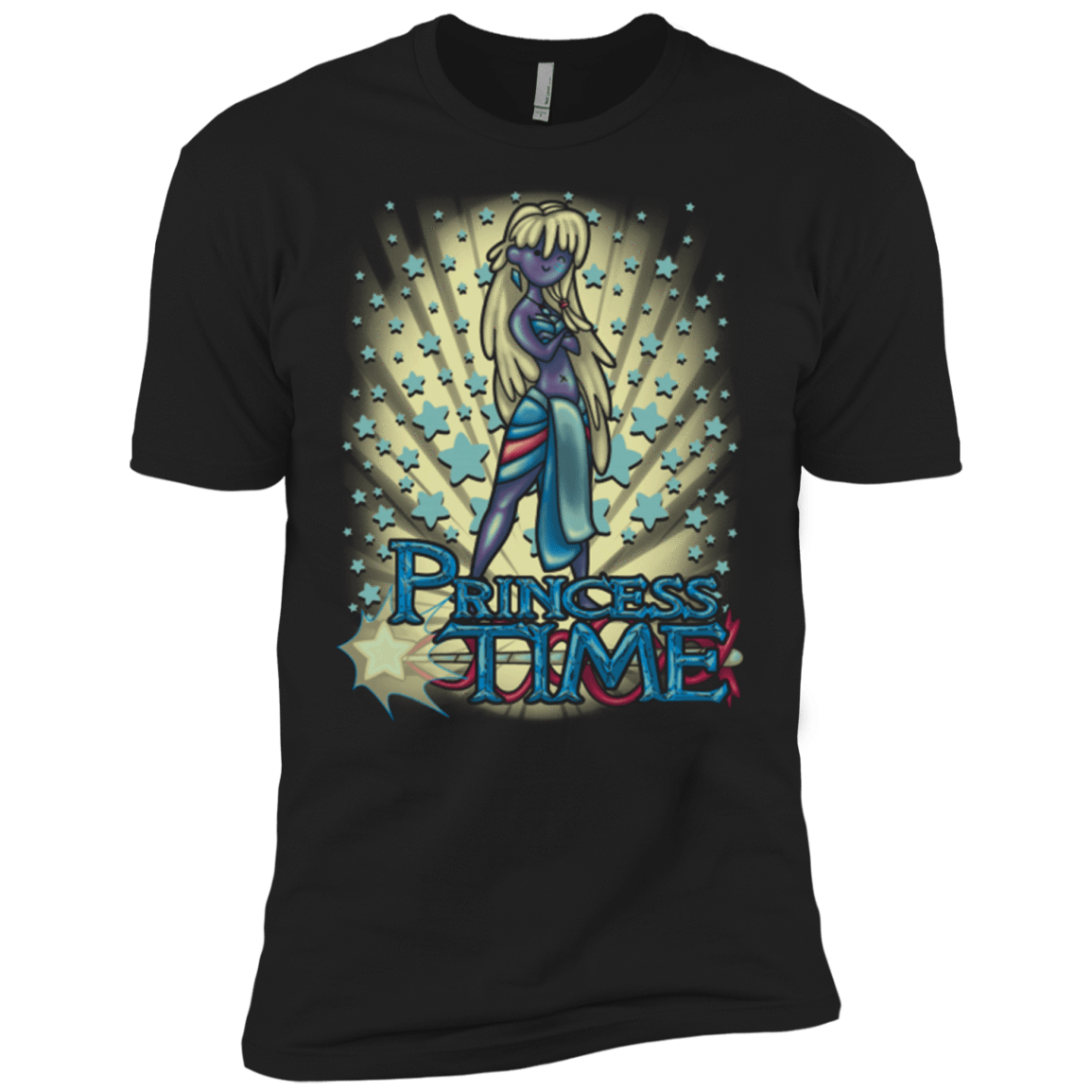 T-Shirts Black / X-Small Princess Time Kida Men's Premium T-Shirt