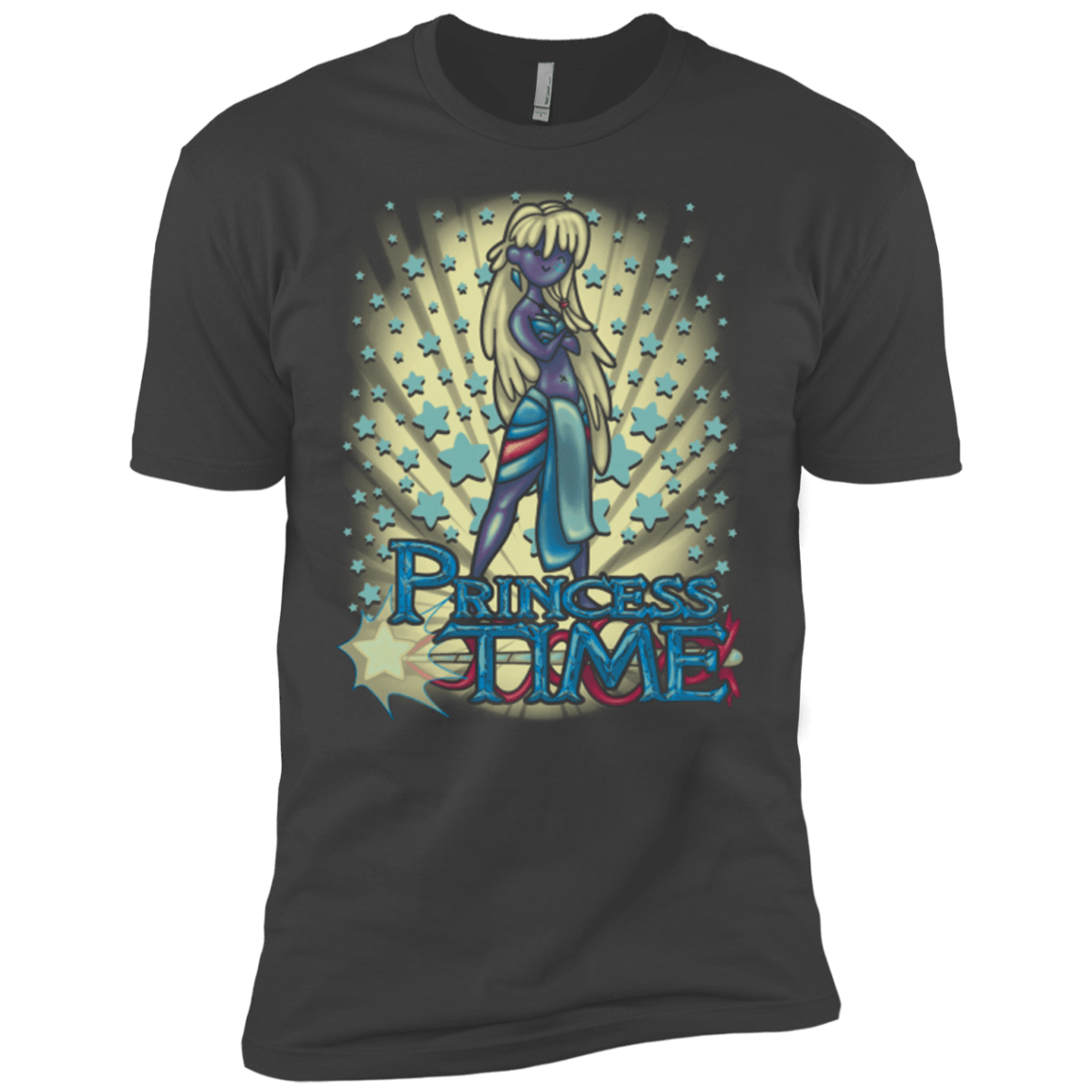 T-Shirts Heavy Metal / X-Small Princess Time Kida Men's Premium T-Shirt