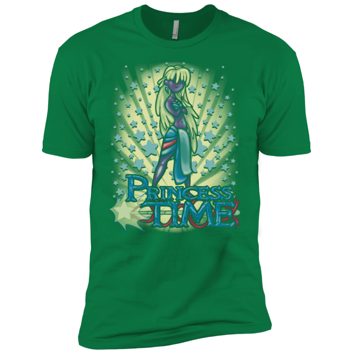 T-Shirts Kelly Green / X-Small Princess Time Kida Men's Premium T-Shirt