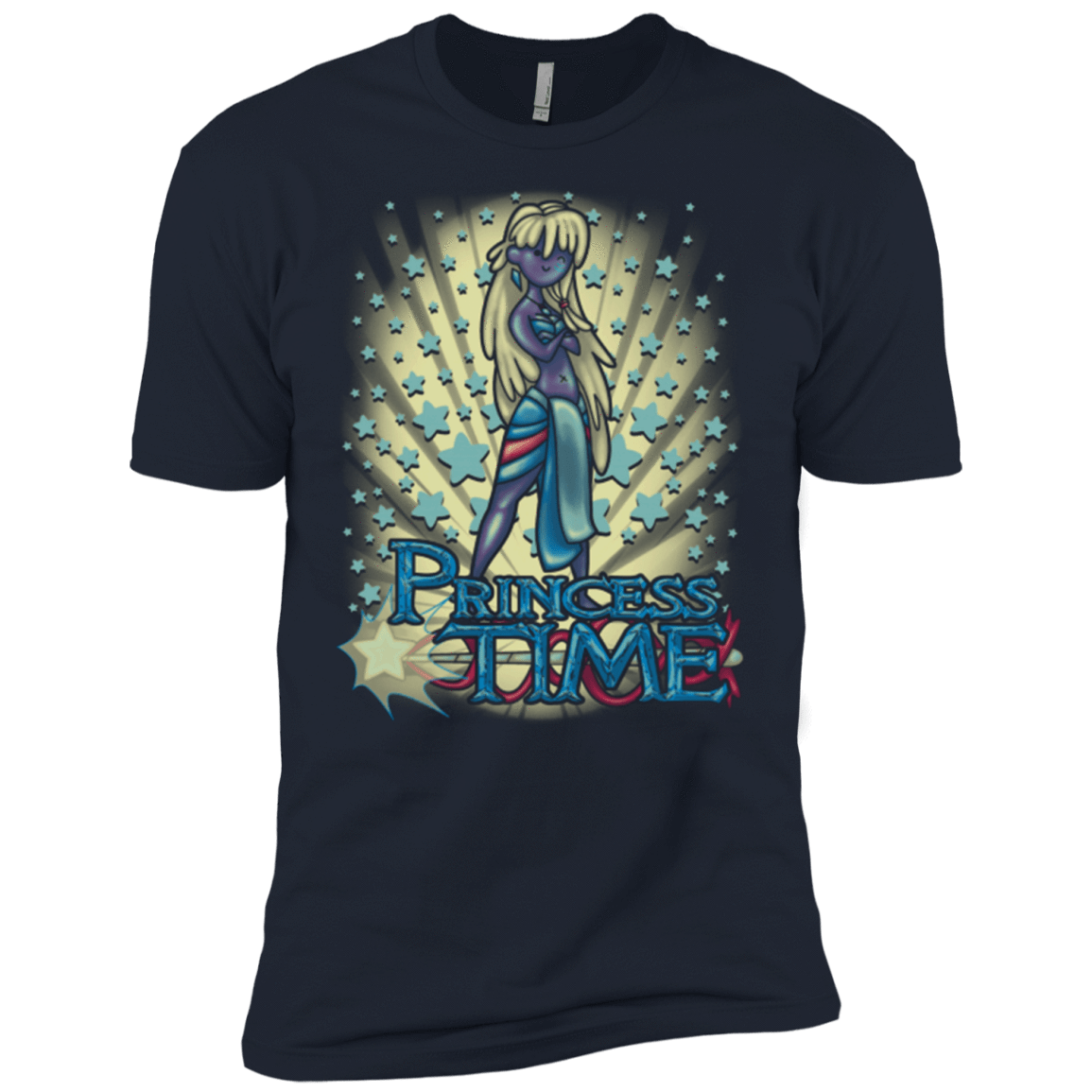 T-Shirts Midnight Navy / X-Small Princess Time Kida Men's Premium T-Shirt