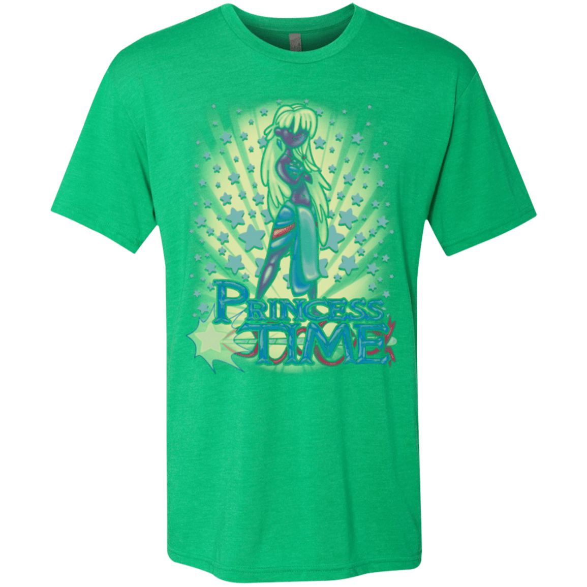 T-Shirts Envy / Small Princess Time Kida Men's Triblend T-Shirt