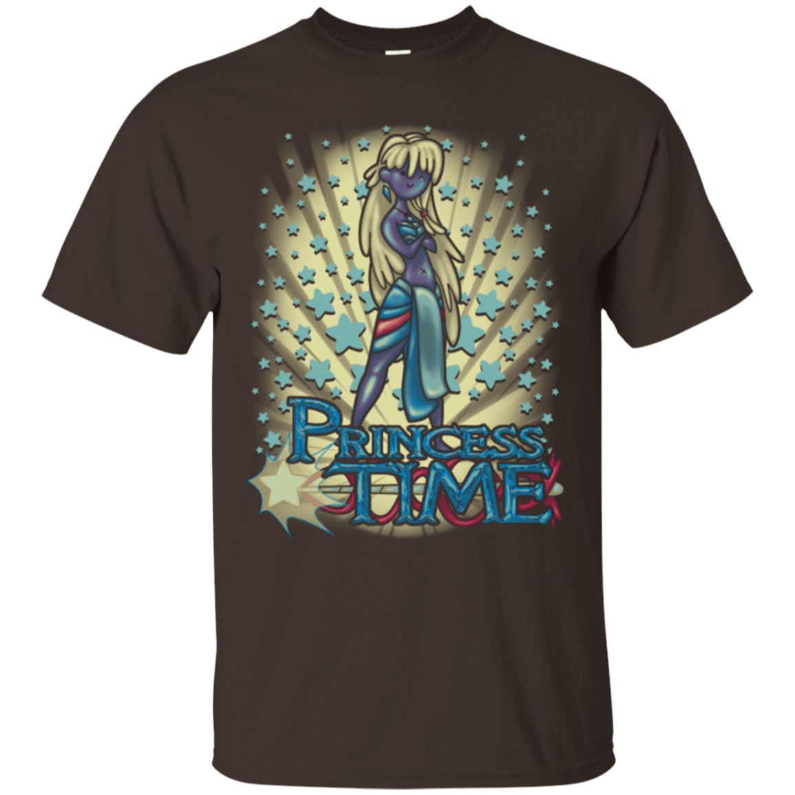 T-Shirts Dark Chocolate / Small Princess Time Kida T-Shirt