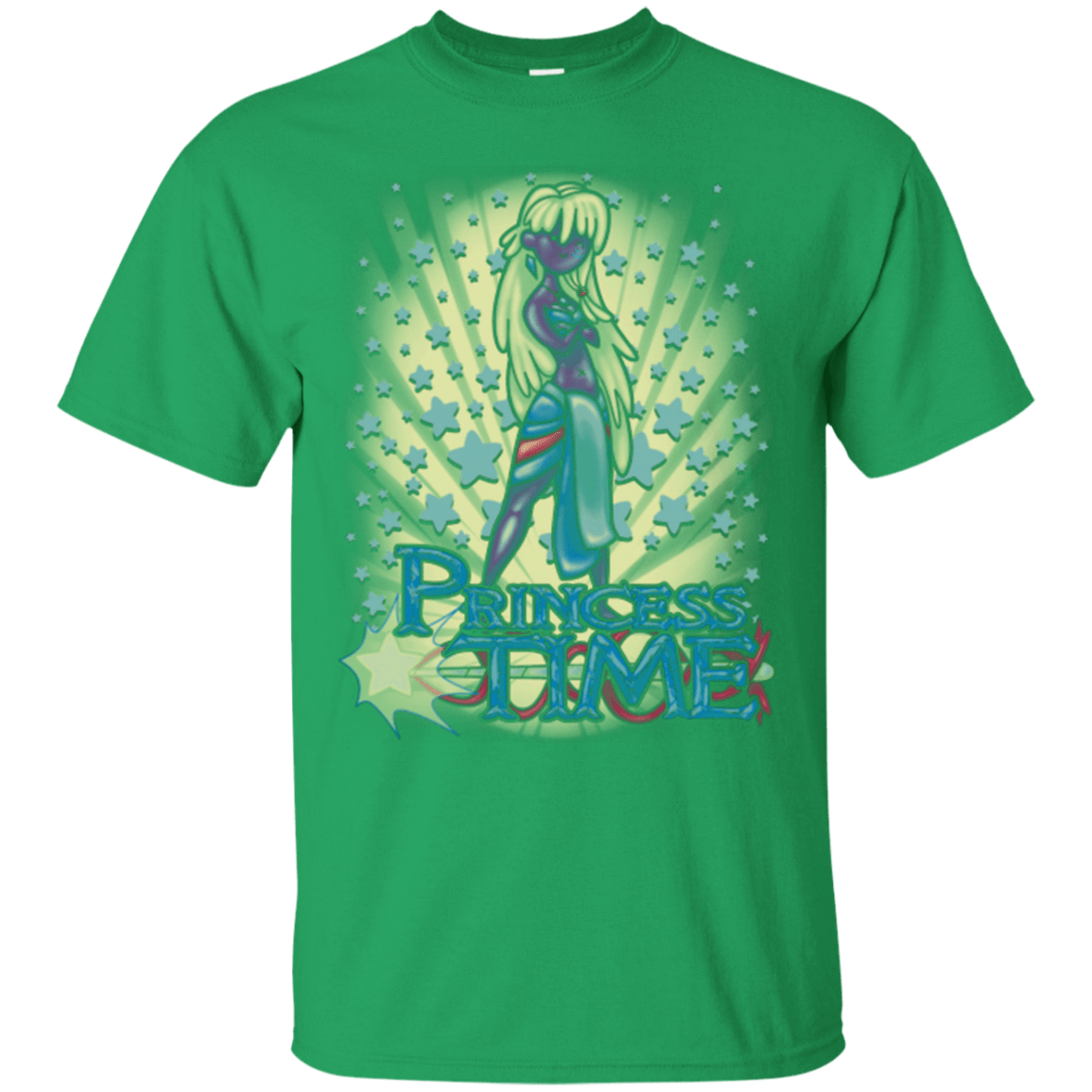 T-Shirts Irish Green / Small Princess Time Kida T-Shirt