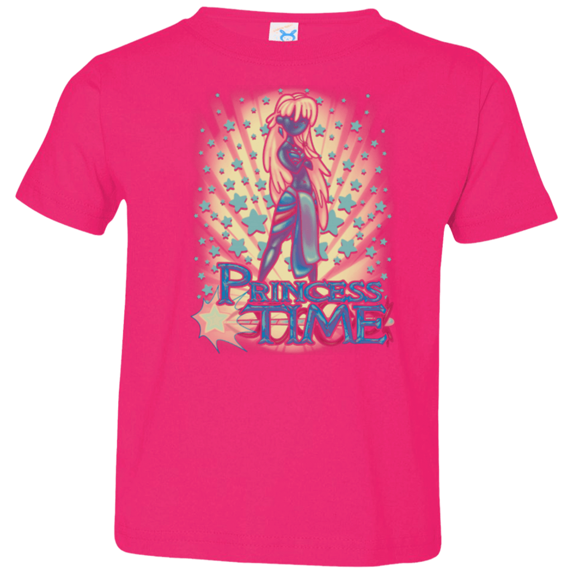T-Shirts Hot Pink / 2T Princess Time Kida Toddler Premium T-Shirt
