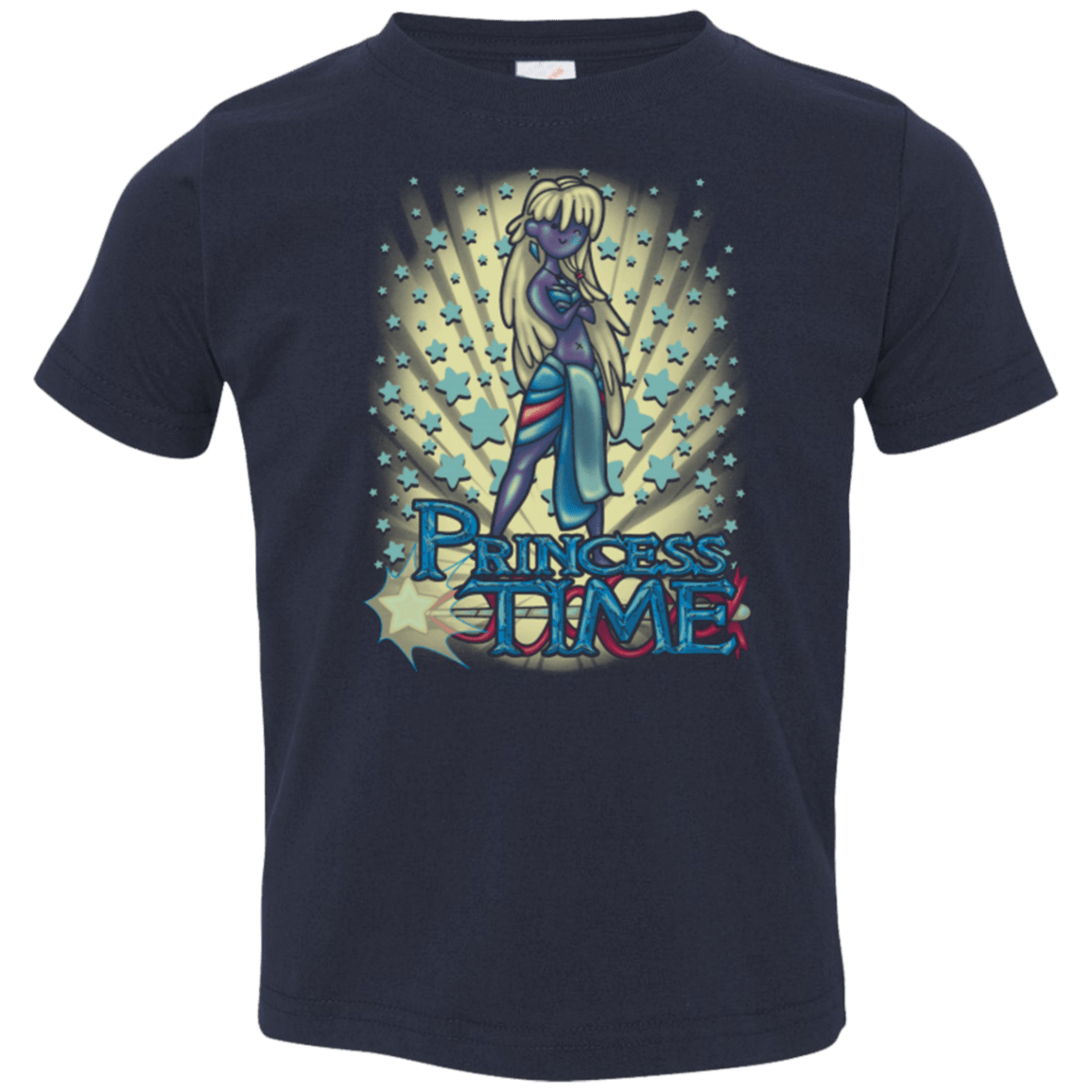 T-Shirts Navy / 2T Princess Time Kida Toddler Premium T-Shirt