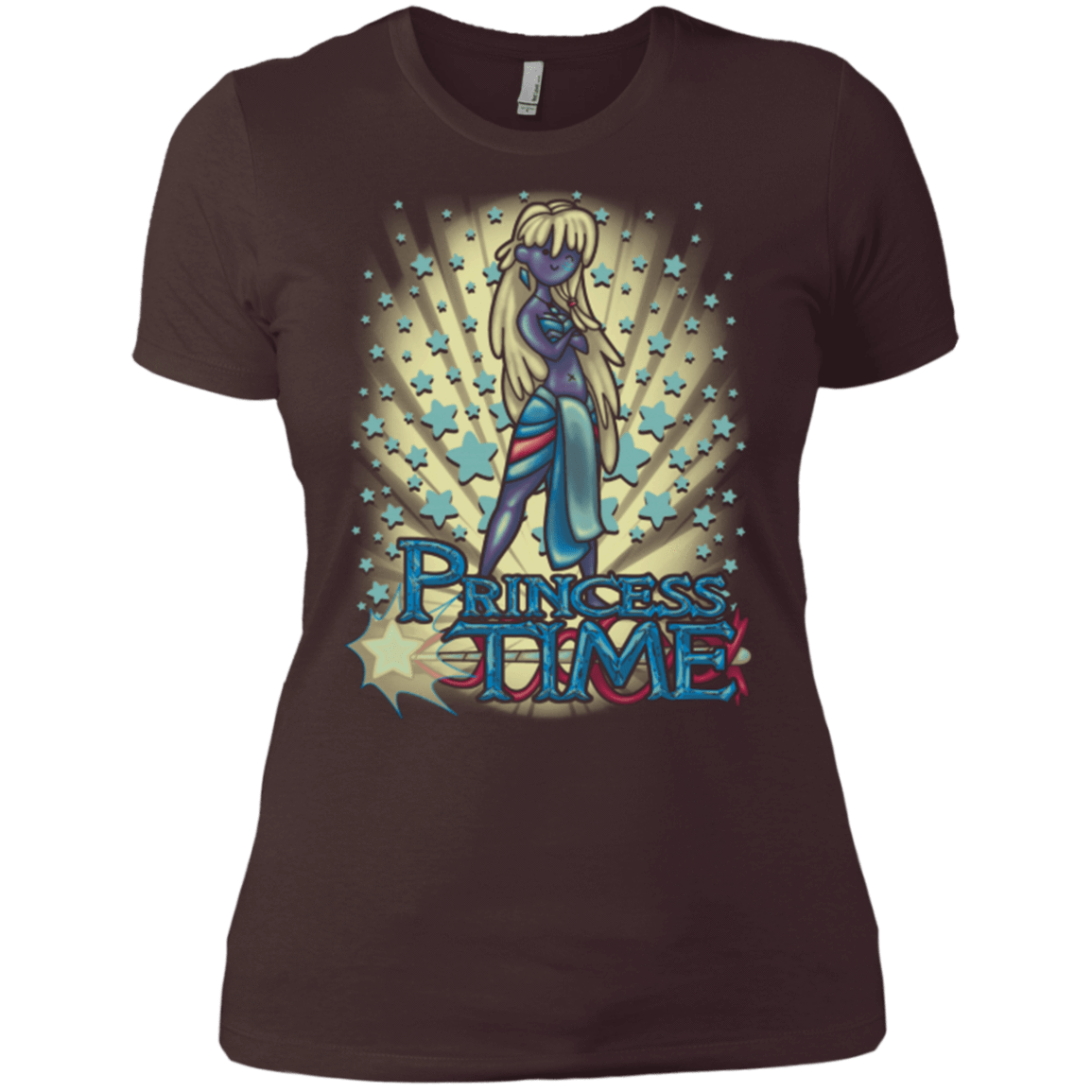 T-Shirts Dark Chocolate / X-Small Princess Time Kida Women's Premium T-Shirt