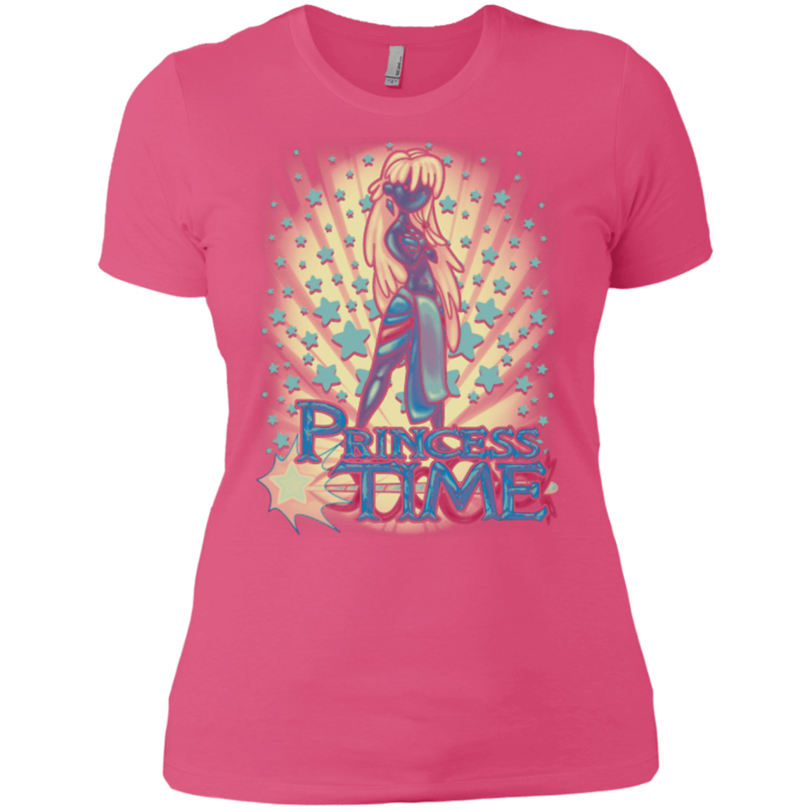 T-Shirts Hot Pink / X-Small Princess Time Kida Women's Premium T-Shirt