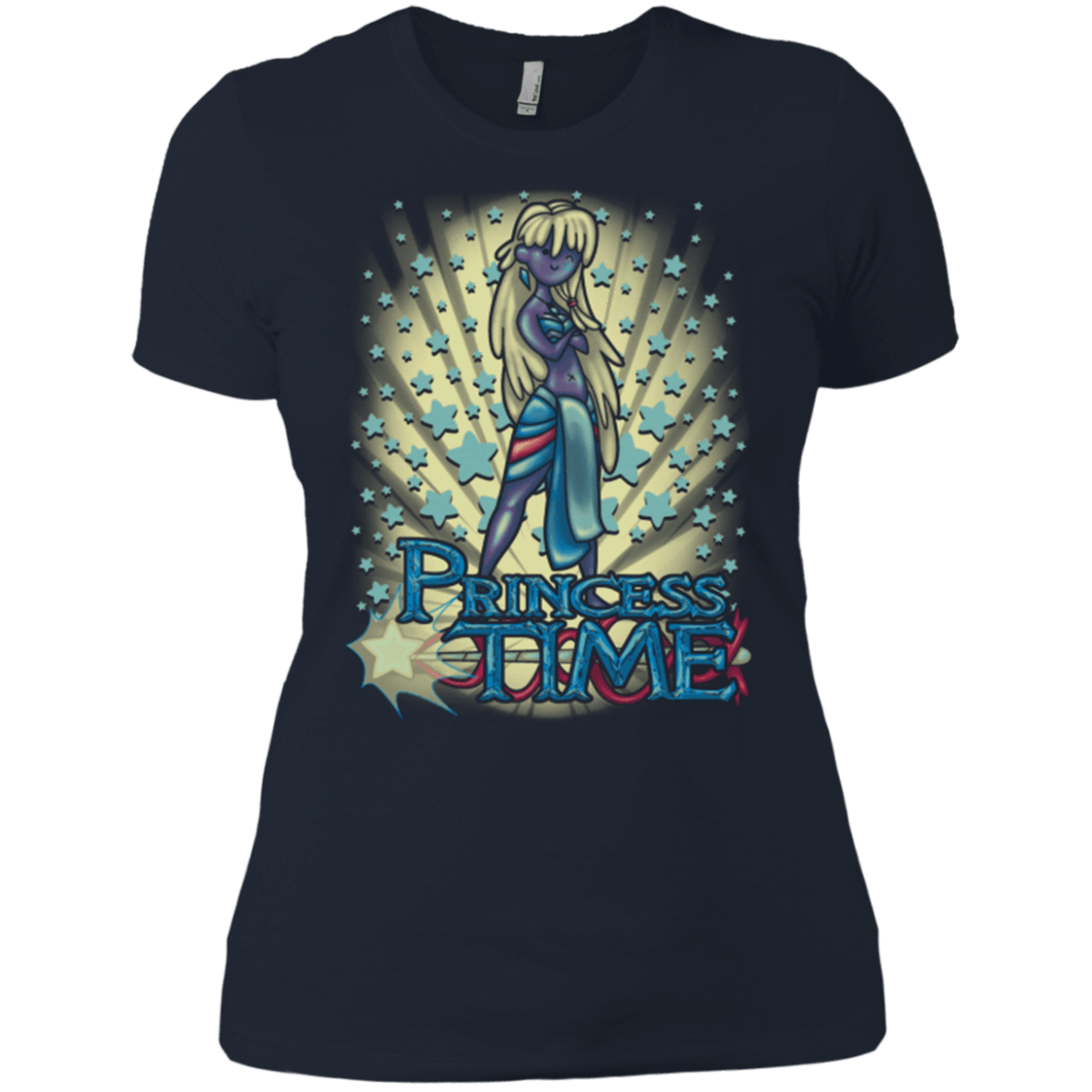 T-Shirts Midnight Navy / X-Small Princess Time Kida Women's Premium T-Shirt