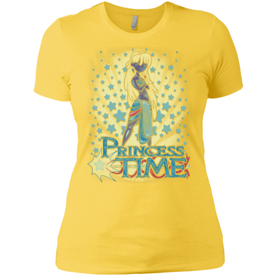 T-Shirts Vibrant Yellow / X-Small Princess Time Kida Women's Premium T-Shirt
